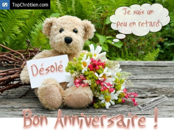 bon Anniversaire en retard
