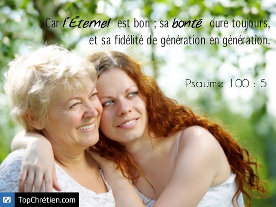 Psaume 100:5