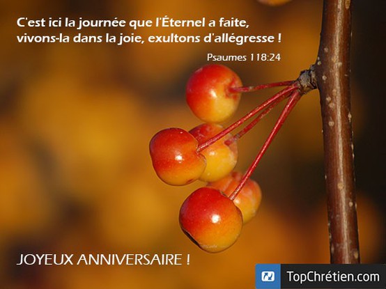 Joyeux anniversaire