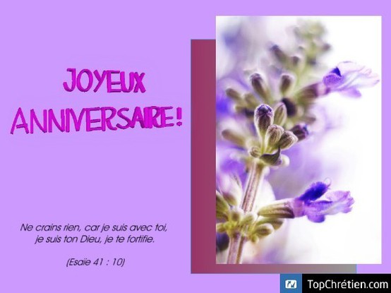 Joyeux Anniversaire