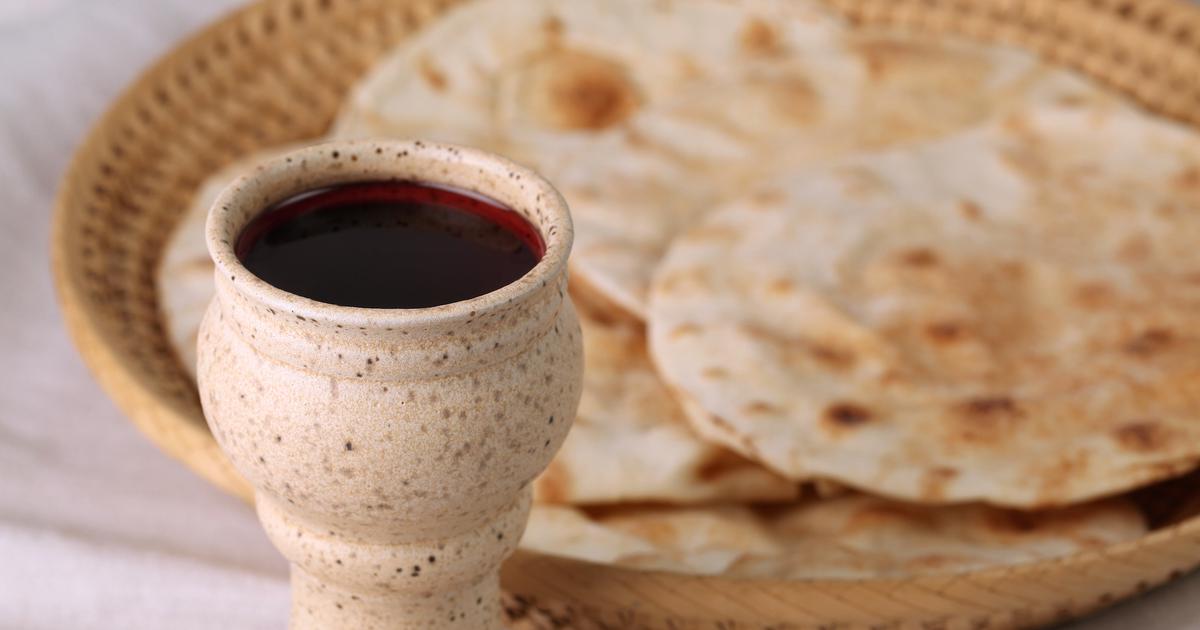 Le partage du pain et du vin