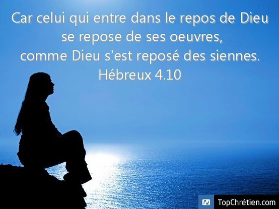 Hebreux 4:10