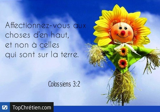 Colossiens 3:2