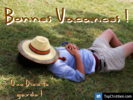 Bonnes Vacances
