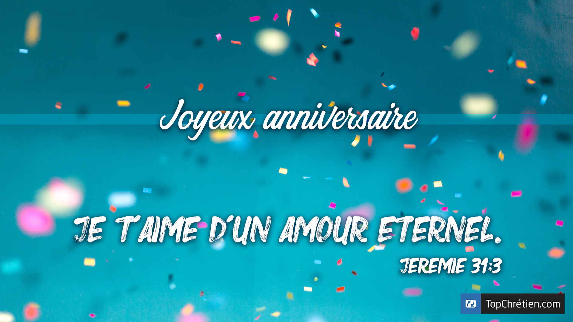 Joyeux anniversaire