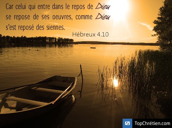 Hébreux 4:10