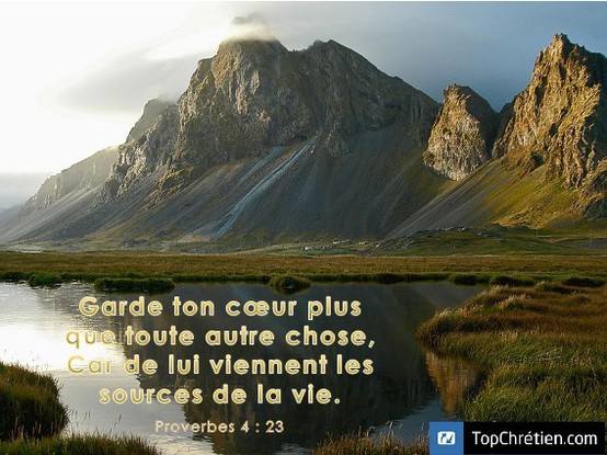 proverbes 4:23