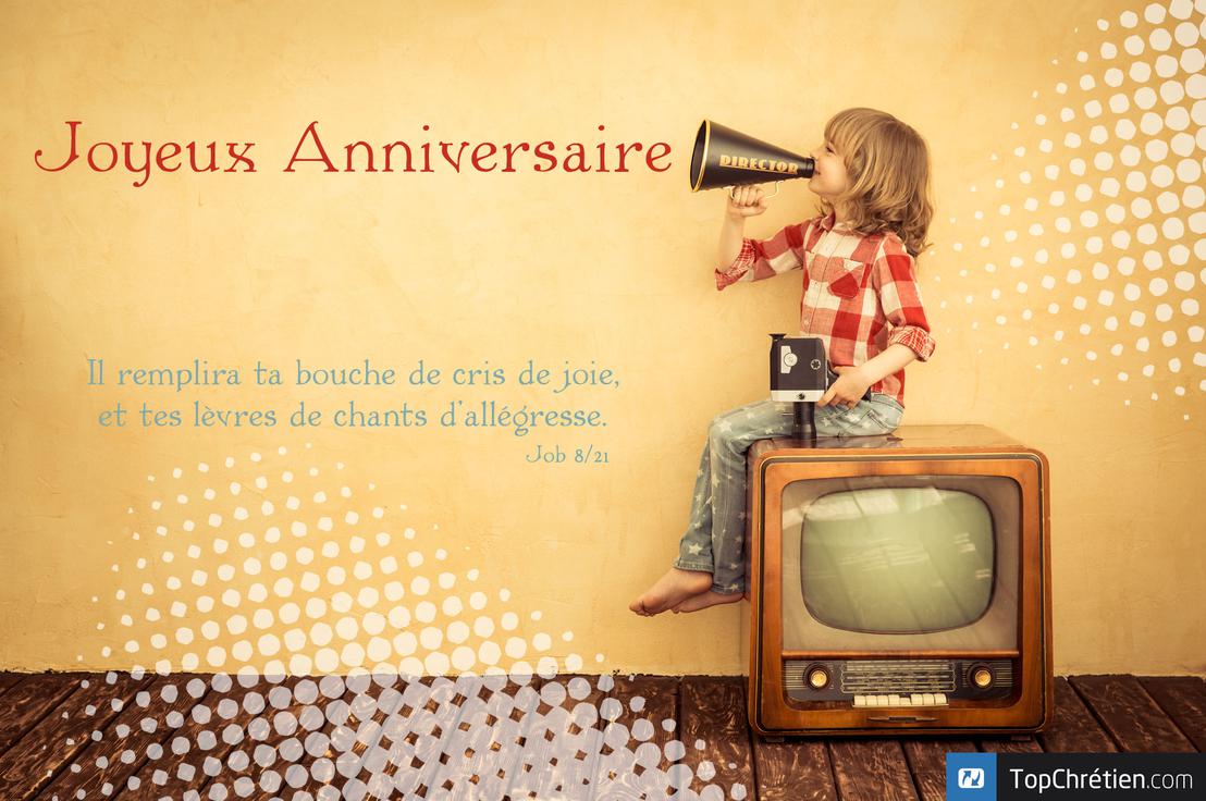 Joyeux anniversaire