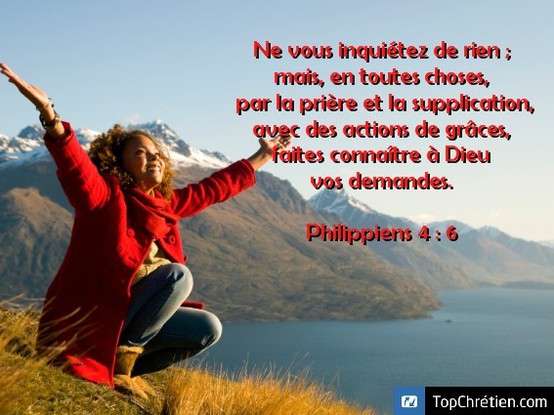 Philippiens 4:6