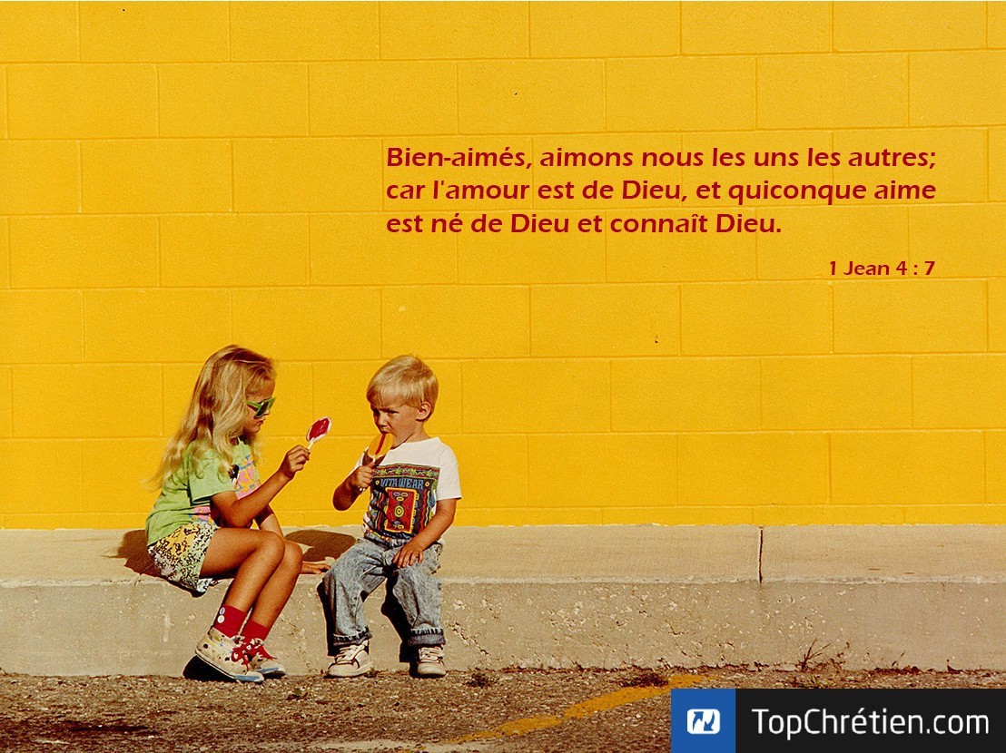 1 Jean 4:7