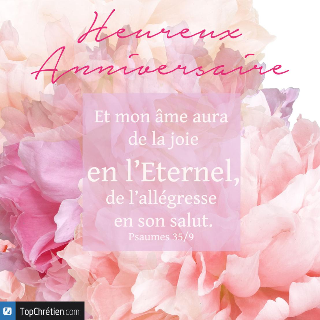 Heureux anniversaire