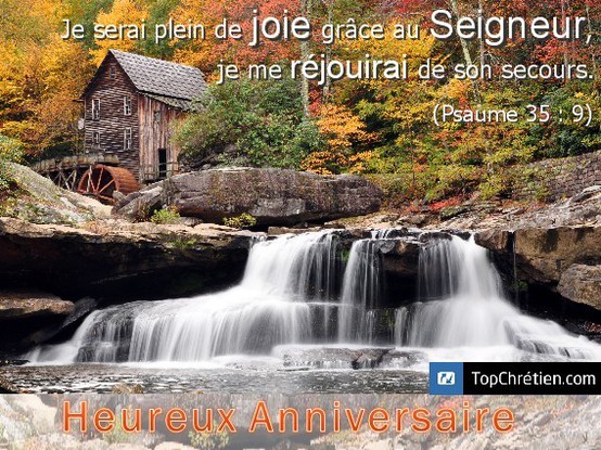 Heureux Anniversaire