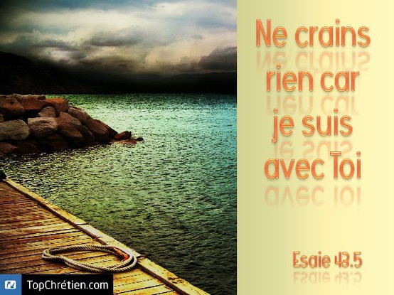 Esaie 43:5