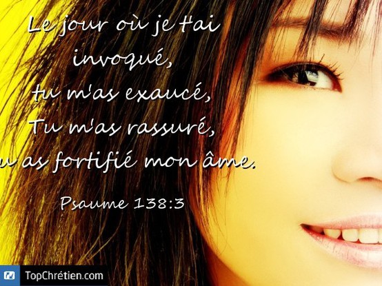 Psaume 138:3