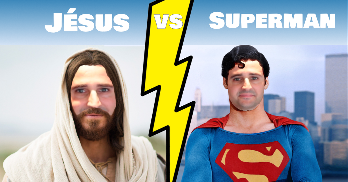 Jésus VS Superman : sur qui vas-tu miser ?