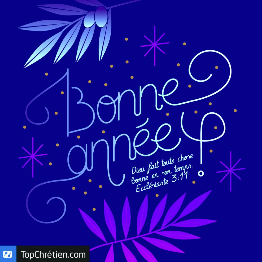 Bonne année
