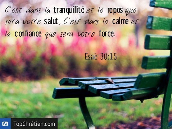 Esaïe 30:15