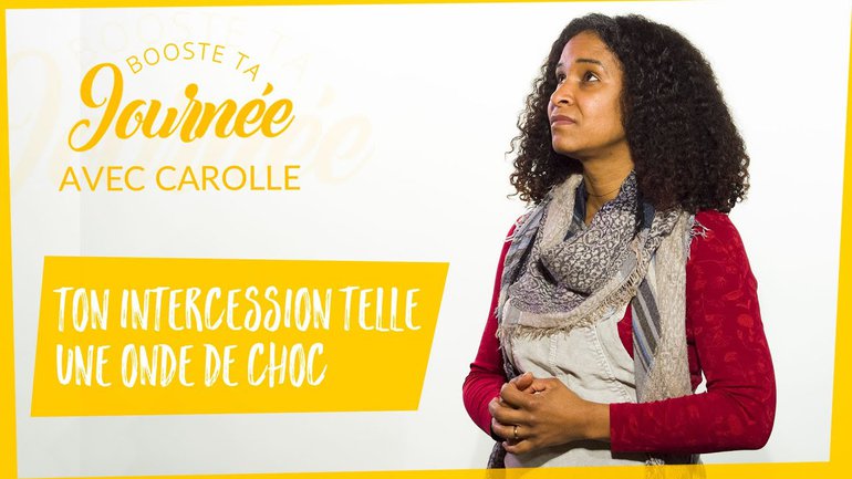 Ton intercession telle une onde de choc