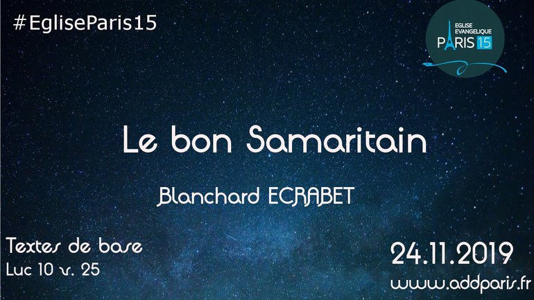 "LE BON SAMARITAIN"