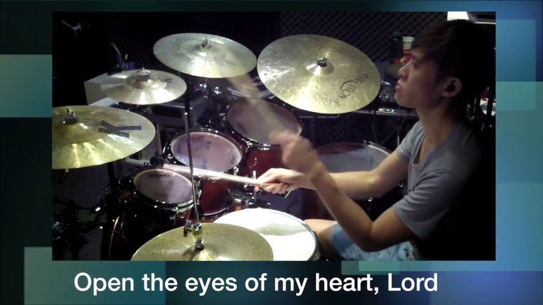 Ouvre les yeux de mon coeur - Paul Baloche - Tutoriel Batterie Drums