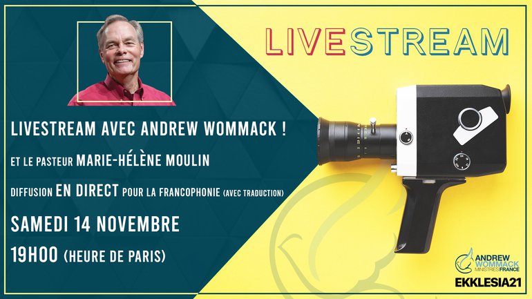 Andrew Wommack en LIVE sur le TopChrétien ! 🎬