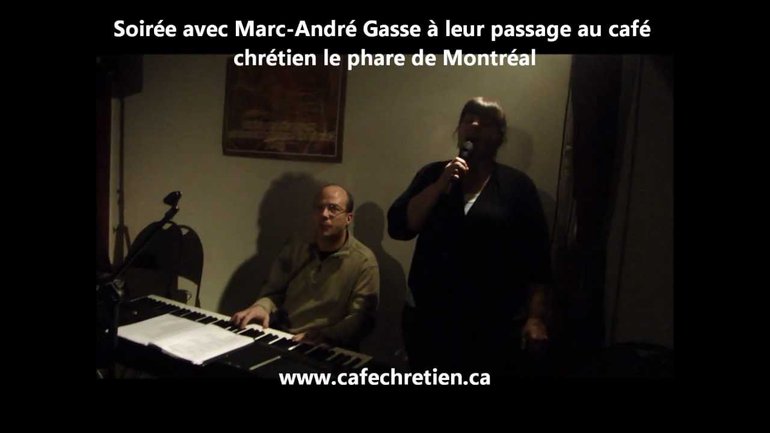 Soirée avec Marc-André Gasse au café chrétien le phare