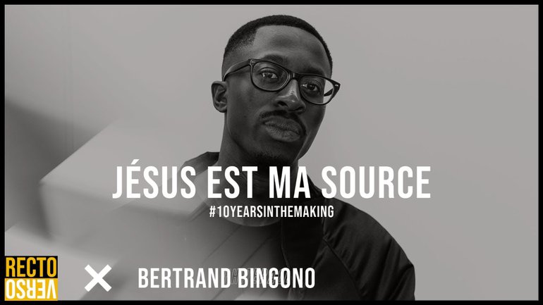 JESUS EST MA SOURCE / Luc Bertrand Bingono x RectoVerso