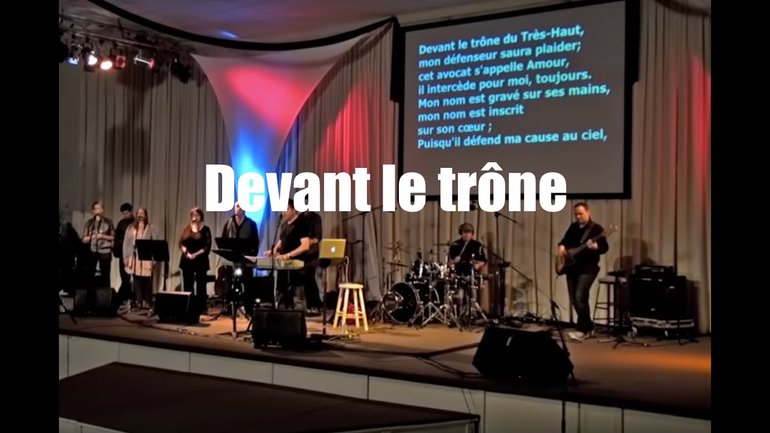 Devant le trone, Jem 739 - Louange Vivante & Sylvain Freymond