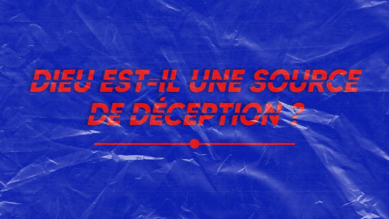 Starter - Dieu est-il une source de déception ?
