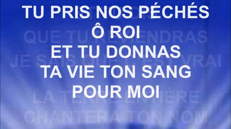 La terre entière - Paul Baloche - Paroles