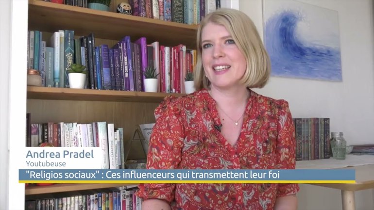 Reportage Télé sur les influenceurs chrétiens @viaoccitanie