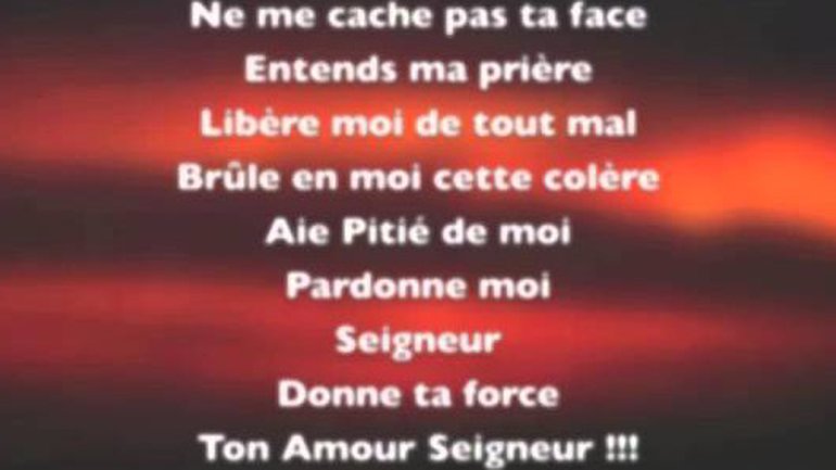 Résurrection- Betty MAROLANY- Ne me cache pas ta face