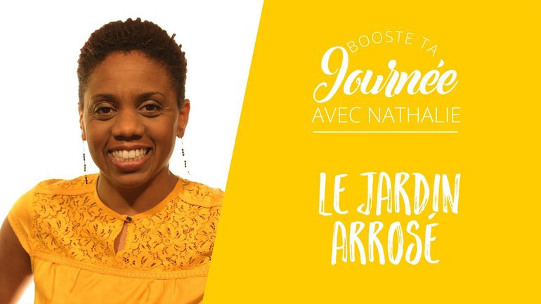 Le jardin arrosé