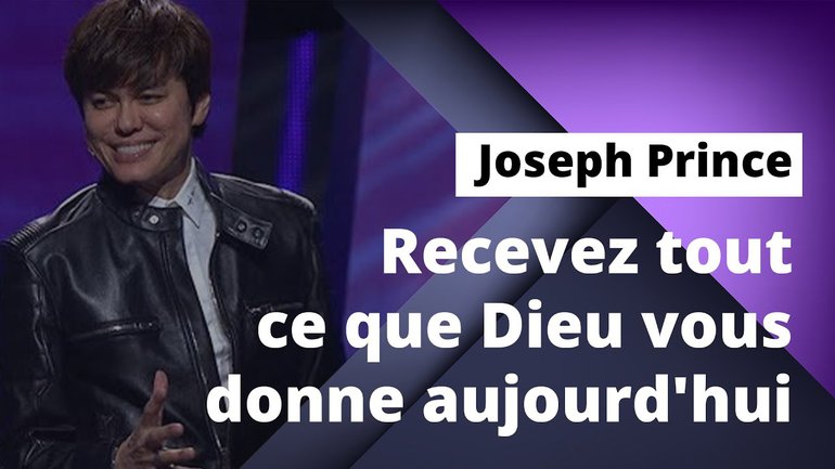 Recevez tout ce que Dieu vous donne aujourd'hui