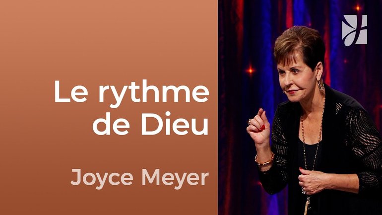 Le rythme de Dieu - 2mn avec Joyce Meyer - Marcher au rythme de Dieu - Fortifié par la foi
