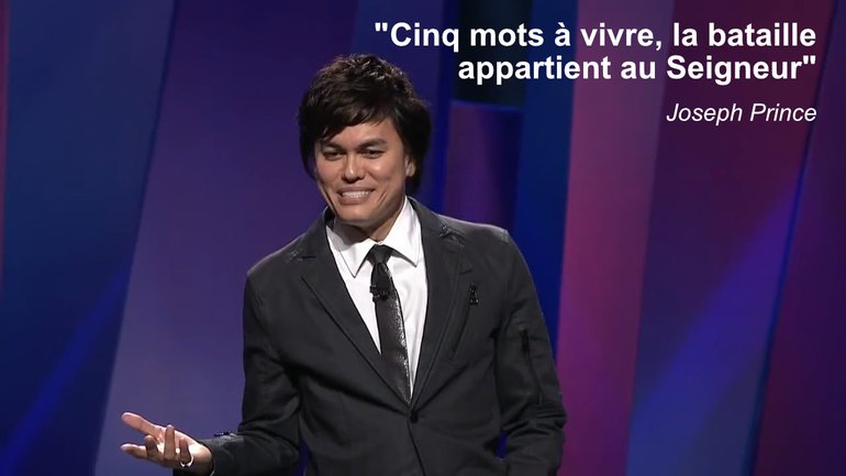 Cinq mots à vivre : la bataille appartient au Seigneur
