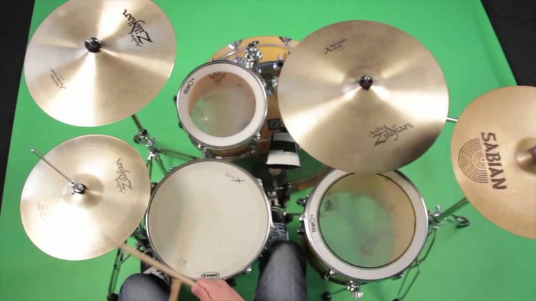 Roi des Cieux - Dan Luiten - Tutoriel Batterie Drums