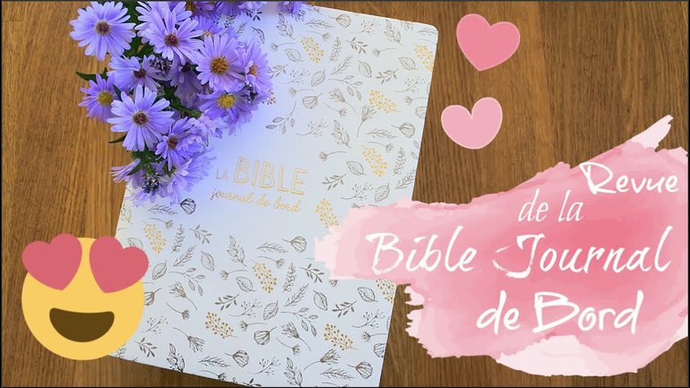 Une BIBLE de JOURNALING en Français??!!! - La Bible "Journal de Bord"  de La Maison de la Bible
