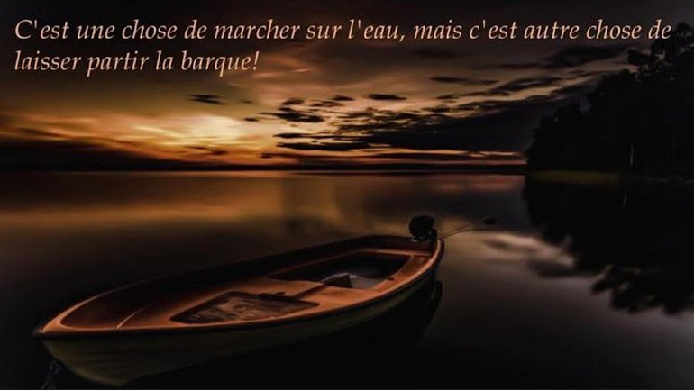 C'est une chose de marcher sur l'eau... - Gabriel ALONSO