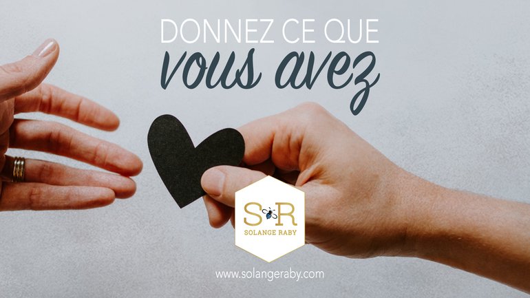 Pour vivre un miracle, donnez ce que vous avez