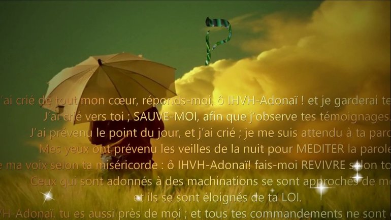 Psaume 119 - Le psaume le plus long, acrostiche aux 22 strophes