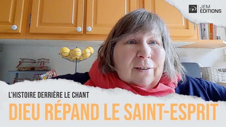 L'histoire derrière le chant Dieu répand le St esprit: Thérèse Motte