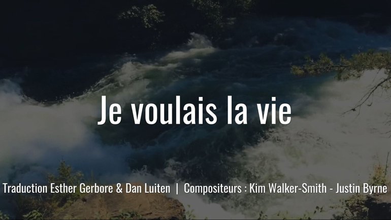 Je voulais la vie - Dan Luiten - Paroles