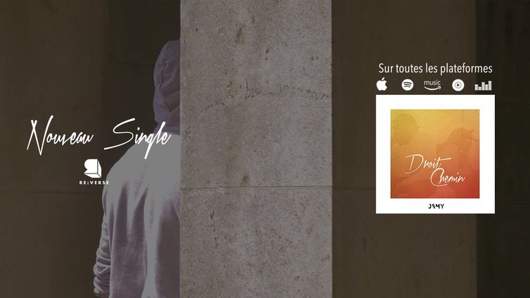JAMY - DROIT CHEMIN (Lyrics Video)