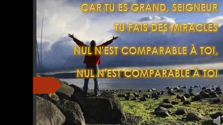 Nous te rendons gloire et honneur