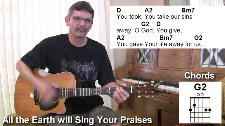 La terre entière - Paul Baloche - Tutoriel Guitare 2