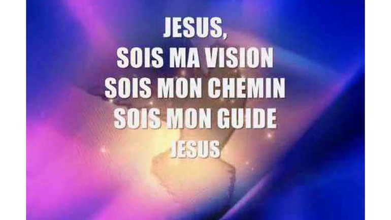 Jésus, sois le centre