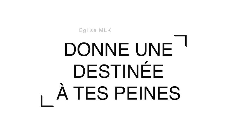 Donne une destinée à tes peines - Stève RIVIERE