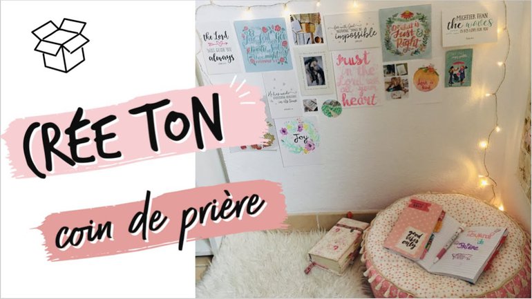 ❥ Crée ton coin de prière et de méditation - DIY