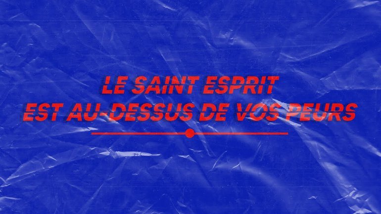 Le Saint Esprit est au-dessus de vos peurs